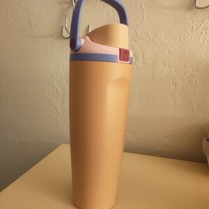 Owala Orange and Purple Water Bottle 30OZ